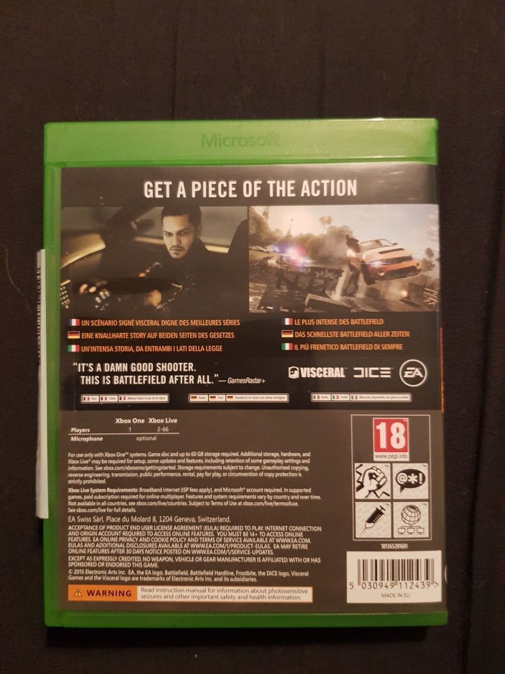 Microsoft Giochi: BATTLEFIELD HARDLINE XBOX ONE – Nuovo (secondo la descrizione) da Emmenbrücke venduto da prisan_LU 2