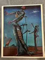 Reproduction Salvador DALI "la girafe en feu"