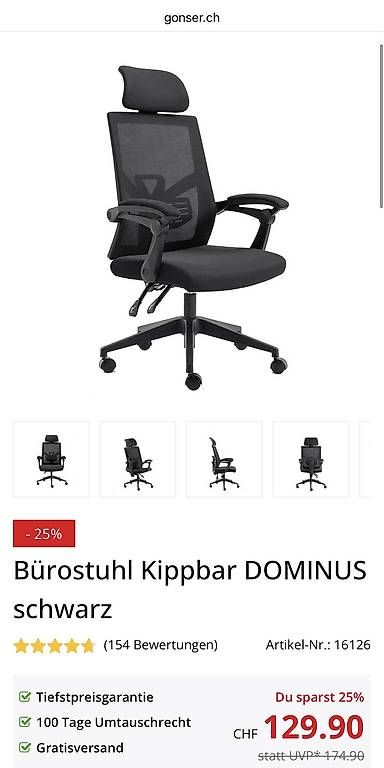 Chaises: Bürostuhl – D'occasion à Zürich par martagd
