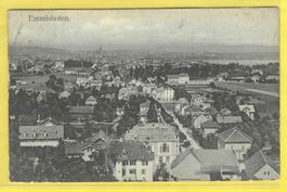 19.4.1912 Luftaufnahme vom unverbauten Dorf Emmishofen a/See
