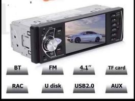 1 din Autoradio Bluetooth USB ,SD, AUX  Car Audio NEU !!