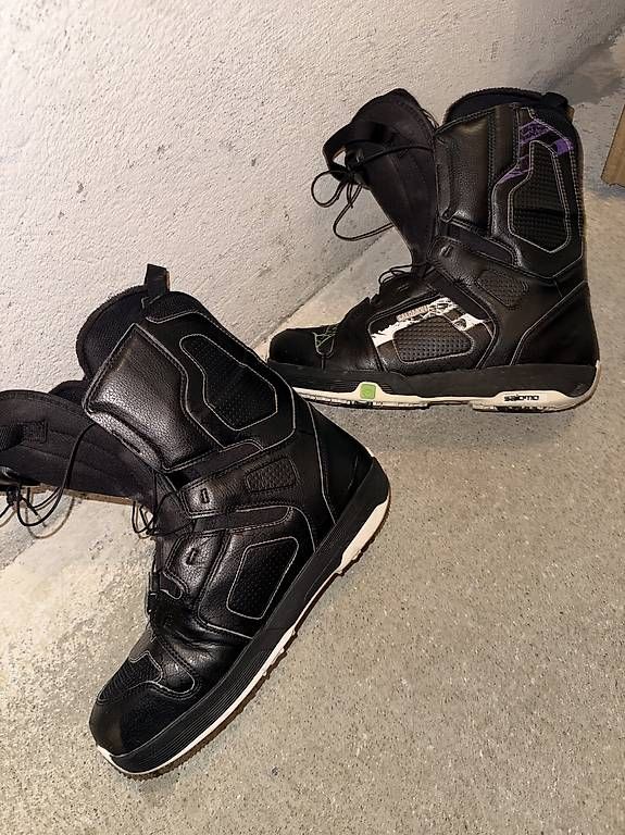 Herrenschuhe: Scarpone snowboard Salomon – Gebraucht aus St. Moritz von fgu_z8vn