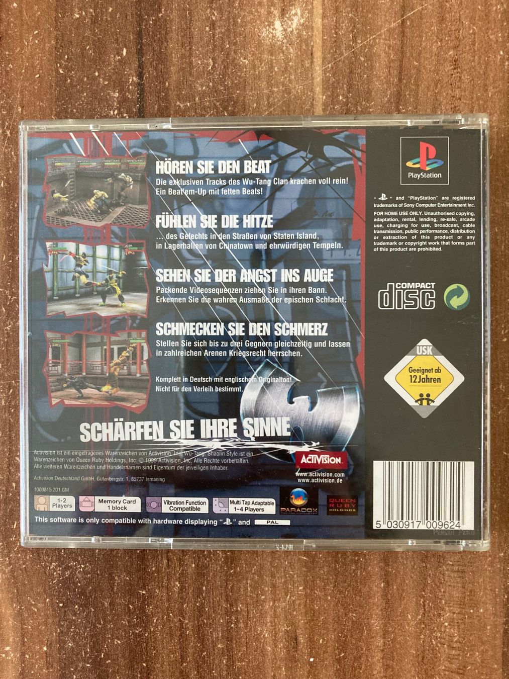 Sony Spiele: Playstation 1 - Wu-Tang: Shaolin Style – Gebraucht aus Wädenswil von Aegae 1