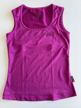 Jack Wolfskin Funktion T-Shirt Sportshirt Tanktop XS 164