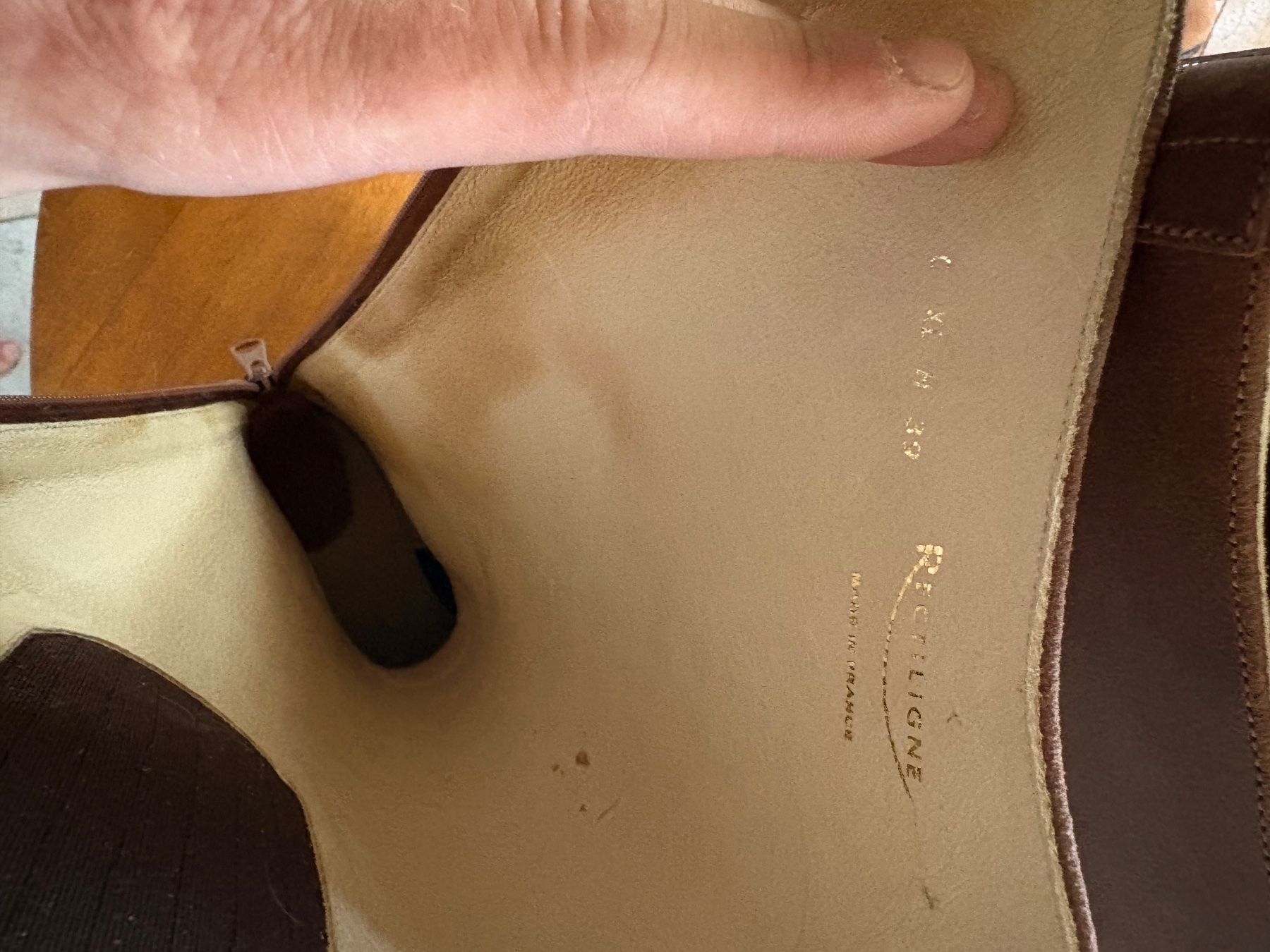 Scarpe da donna: Bottes équitation rectiligne 39 – Nuovo (secondo la descrizione) da Le Lieu venduto da chachoune 3