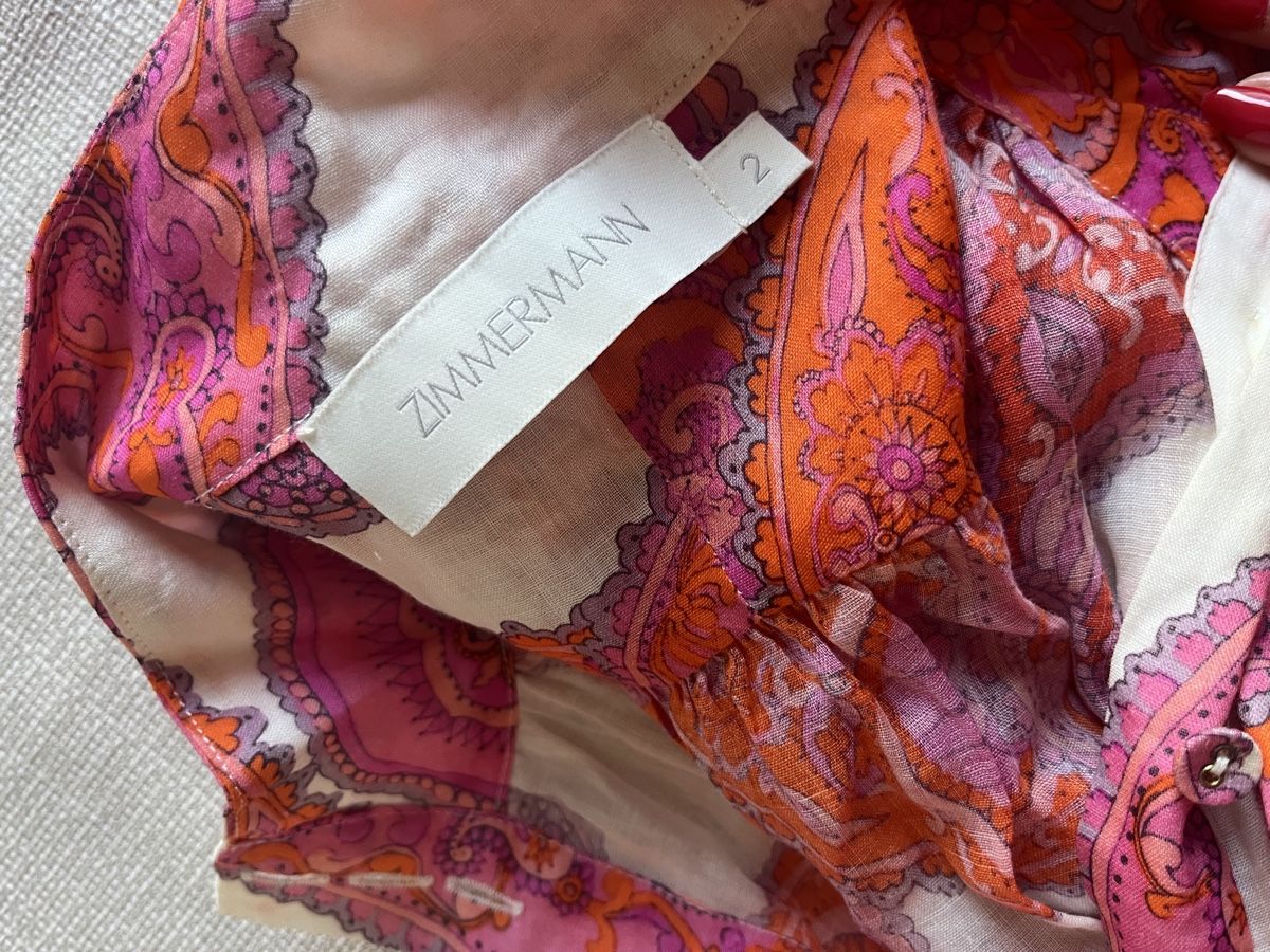 Zimmermann Lots de vêtements: Zimmermann Summer Set, Size 2, Pink Paisley Pattern. – D'occasion à Genève par nba_l98n 6