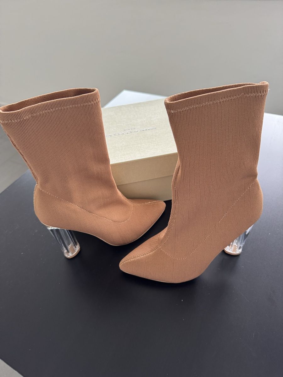 Scarpe da donna: Stiefeletten mit durchsichtigem Absatz, Gr. 39 – Nuovo (secondo la descrizione) da Zürich venduto da Jen10 1