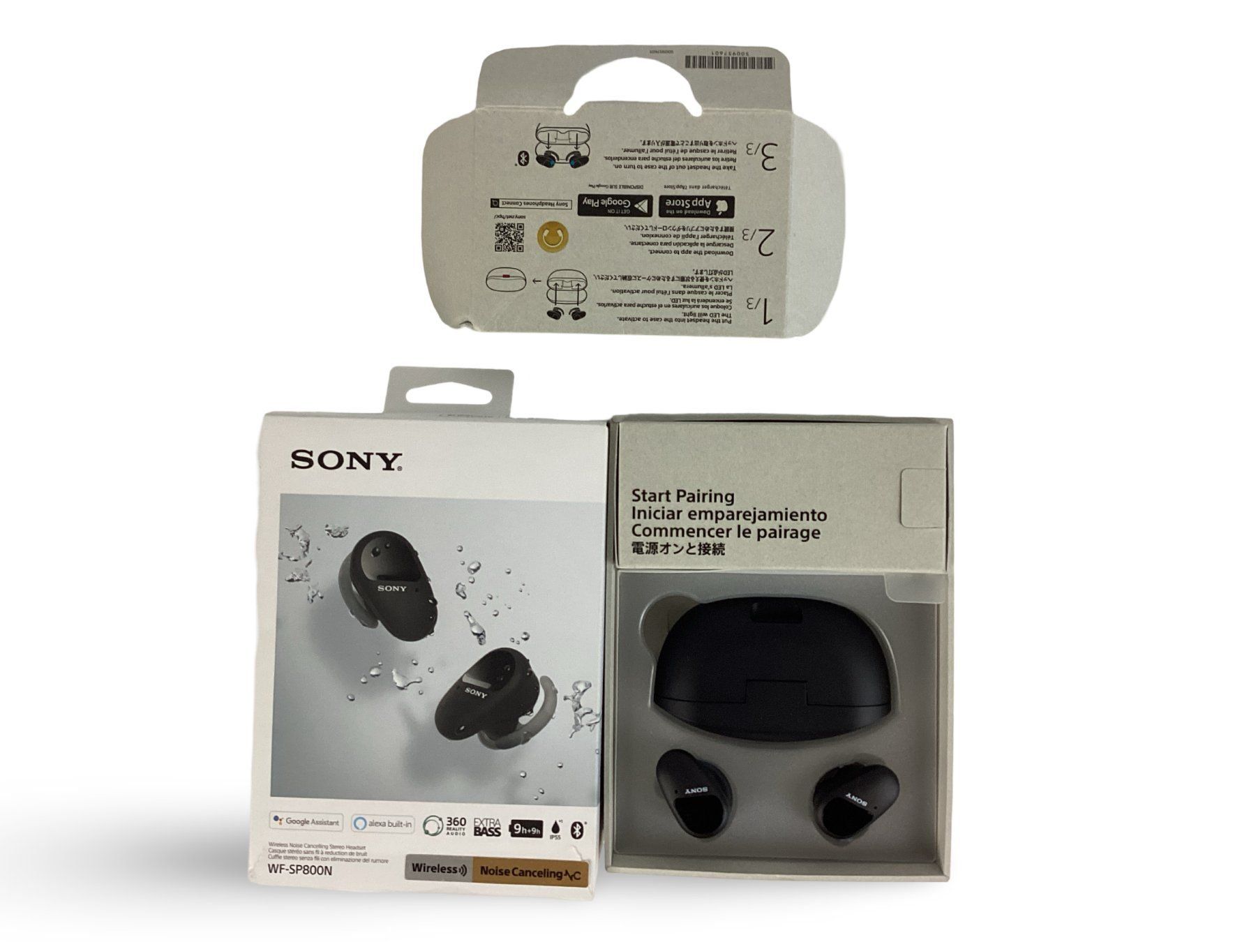 Sony Cuffie: SONY WF-SP800N Wireless – Nuovo (secondo la descrizione) da Lausanne venduto da van_8p85 6