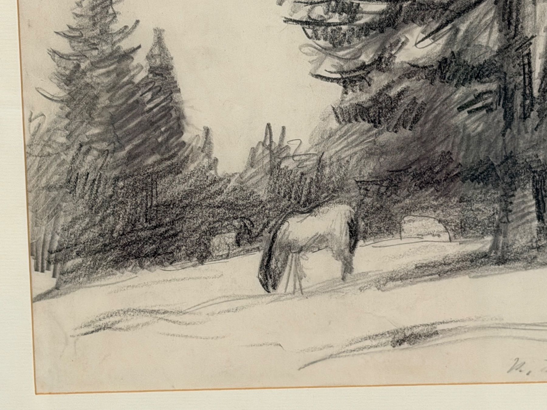 Gemälde: Karl Dick Zeichnung – Gebraucht aus Basel von PAUL_ART 1