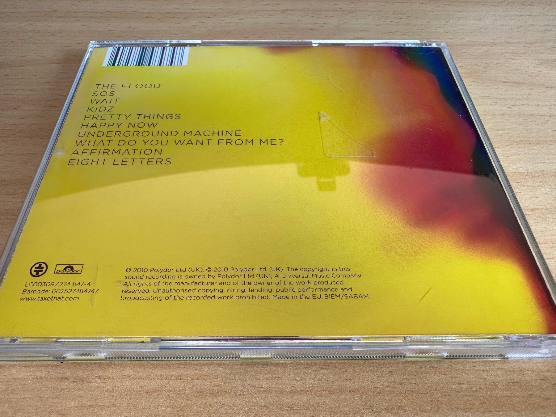 CD: Take That – Progress – Usato da Rikon im Tösstal venduto da Alpenmutz 1