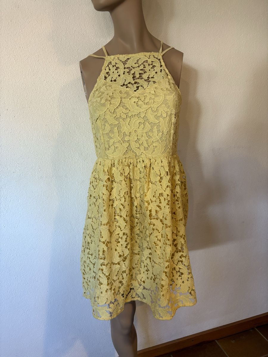 Vestiti: Sommerkleid Even&Odd, gelb, Gr. L – Usato da Rafz venduto da Ramoceana_13 1