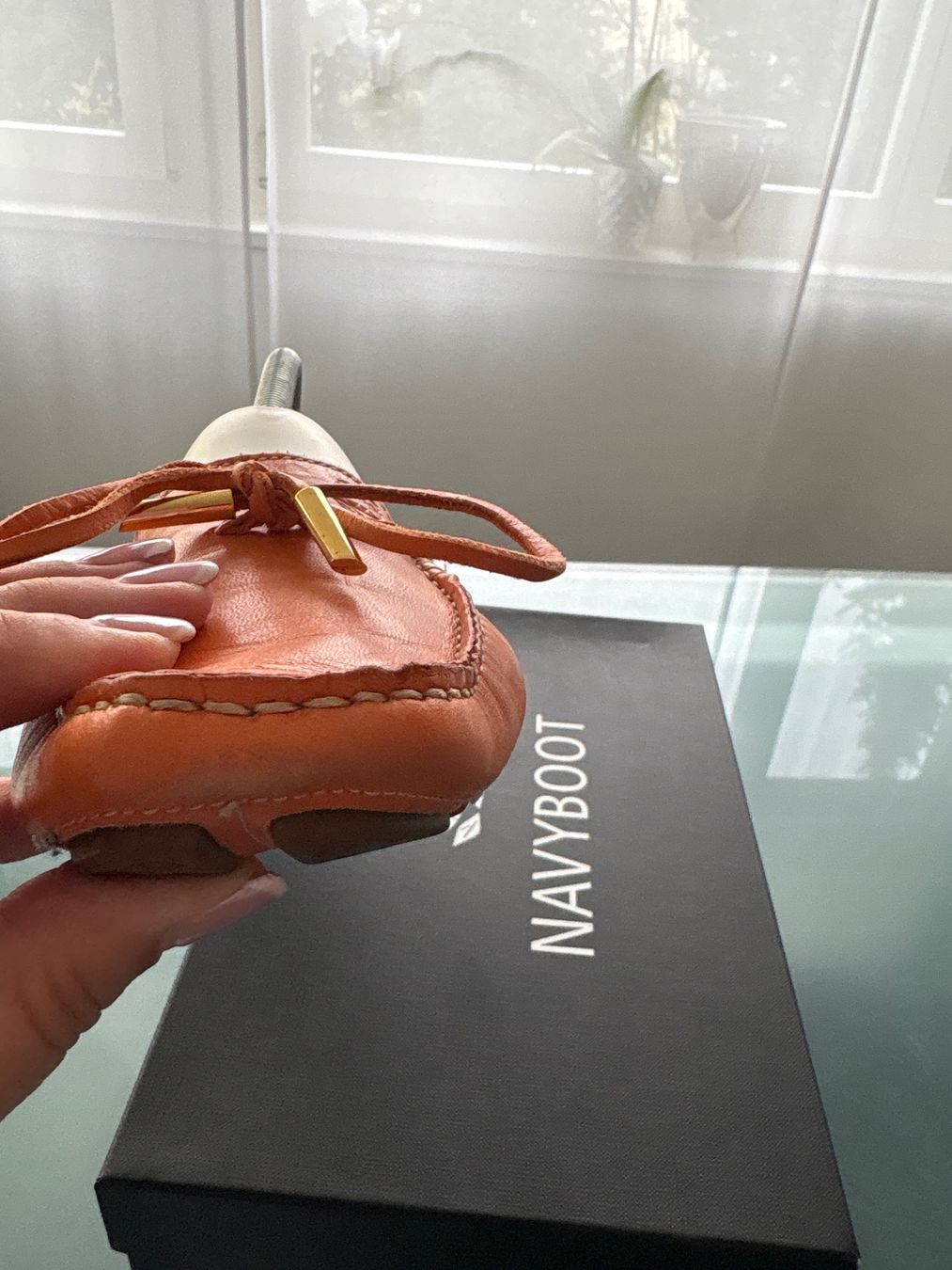 Navyboot Scarpe da donna: Navyboot Riviara Mokassin Gr. 40 in Orange – Usato da Thun venduto da lulumax 3