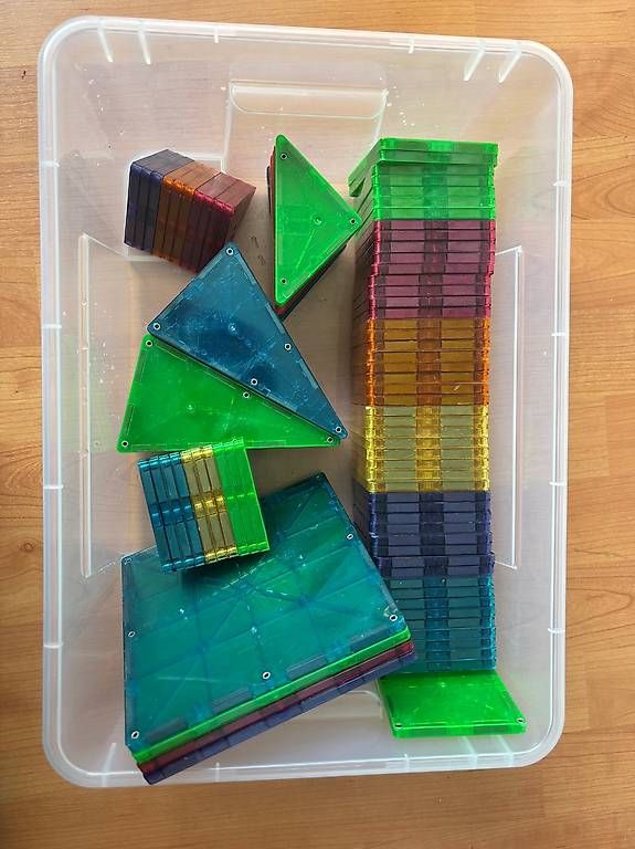 Baukästen: Original Magna-Tiles  100 Teile – Gebraucht aus Küttigen von san_2x92 1