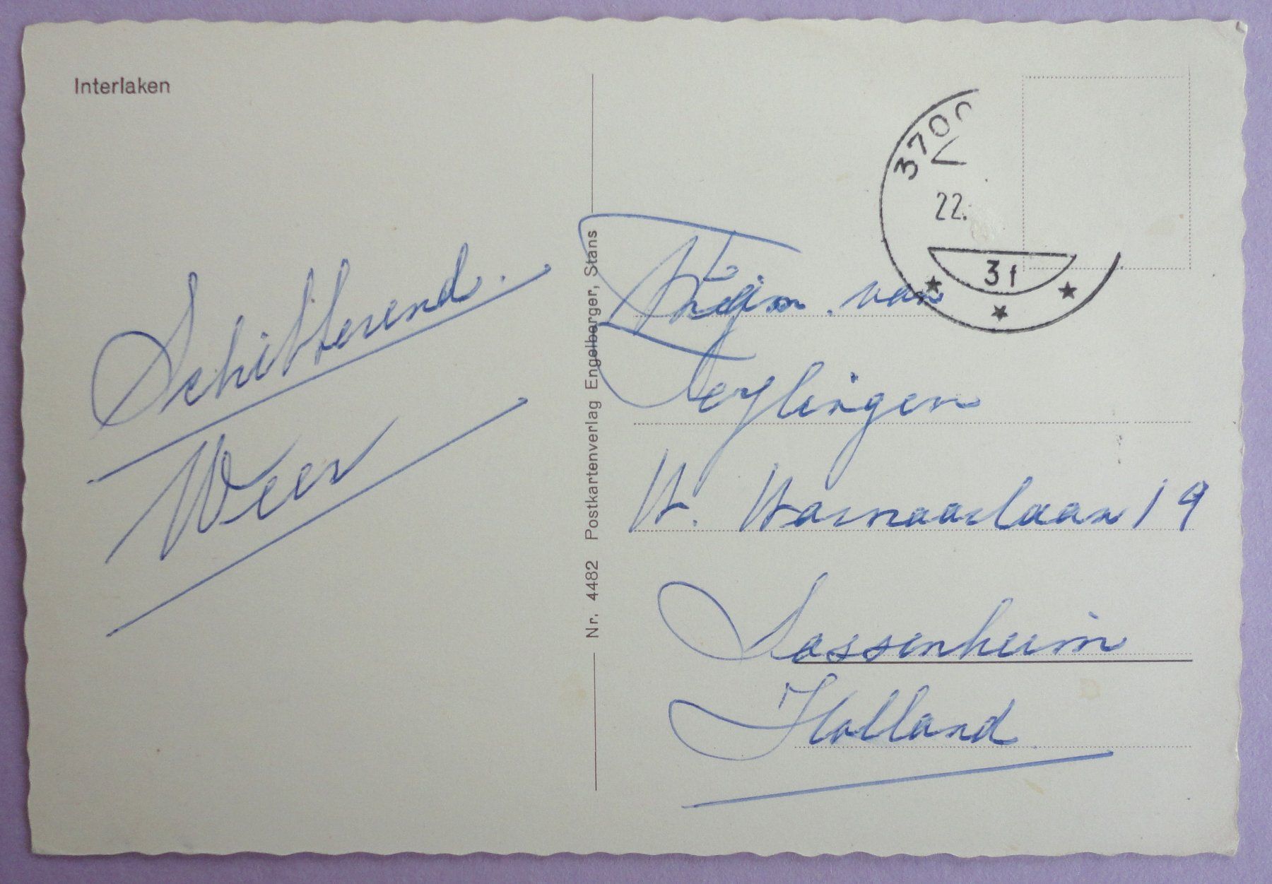 Cartes postales: Interlaken – Défectueux à Fétigny par Billy2miny 1