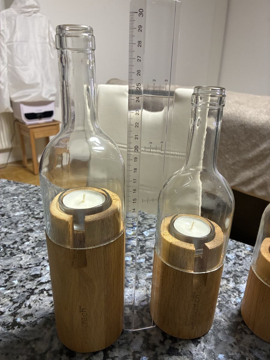 Portacandele: 3 weinlicht Teelichter (Set) – Usato da Küssnacht am Rigi venduto da Suchenfinden 1