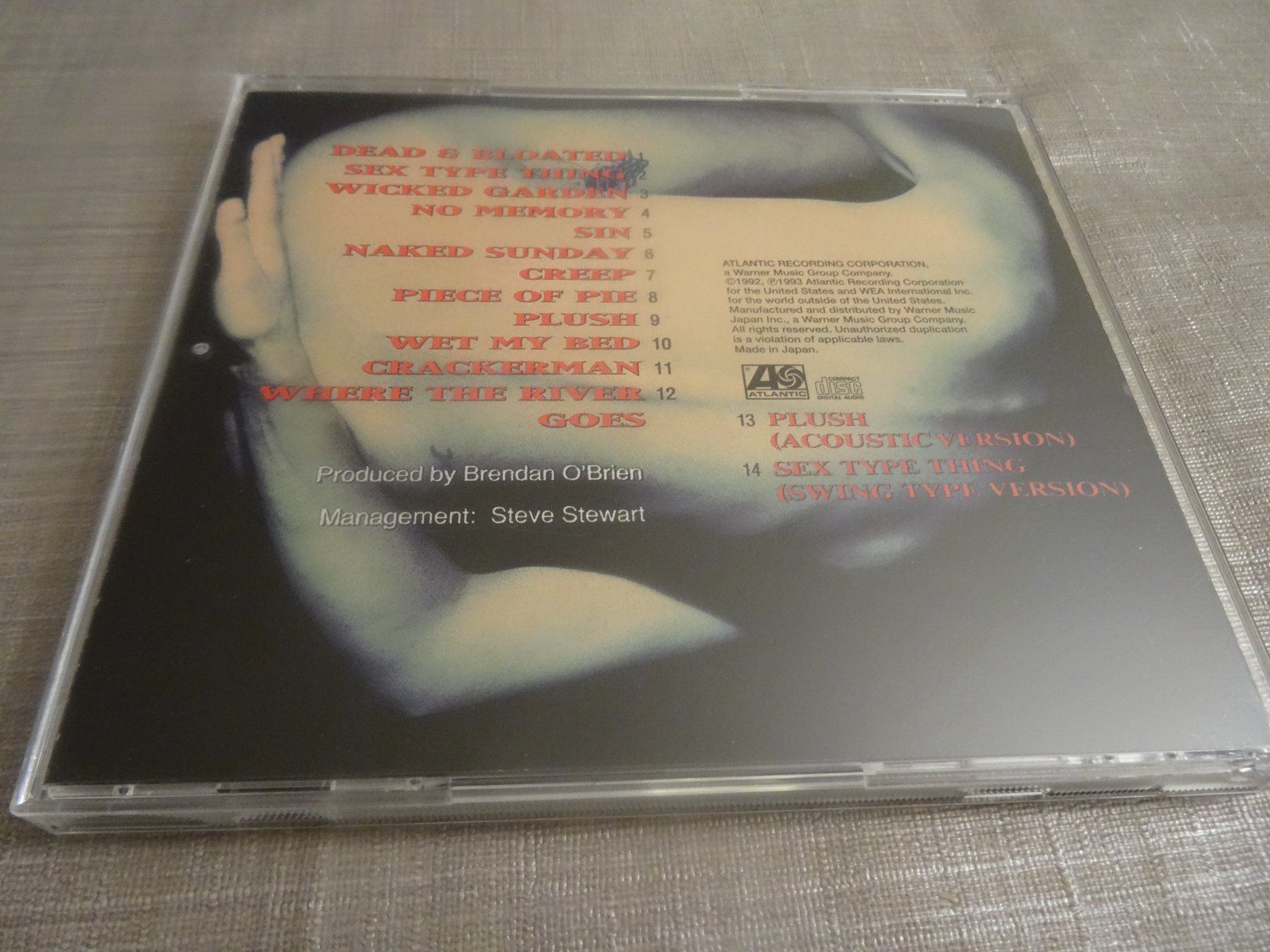 CD: Stone Temple Pilots - Core - CD Japan Import – Usato da Olten venduto da Disc-Ausverkauf 1
