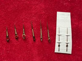 ETERNA 1466 U - Lot Aiguilles- 3xHeures 3xMinutes 2xSecondes