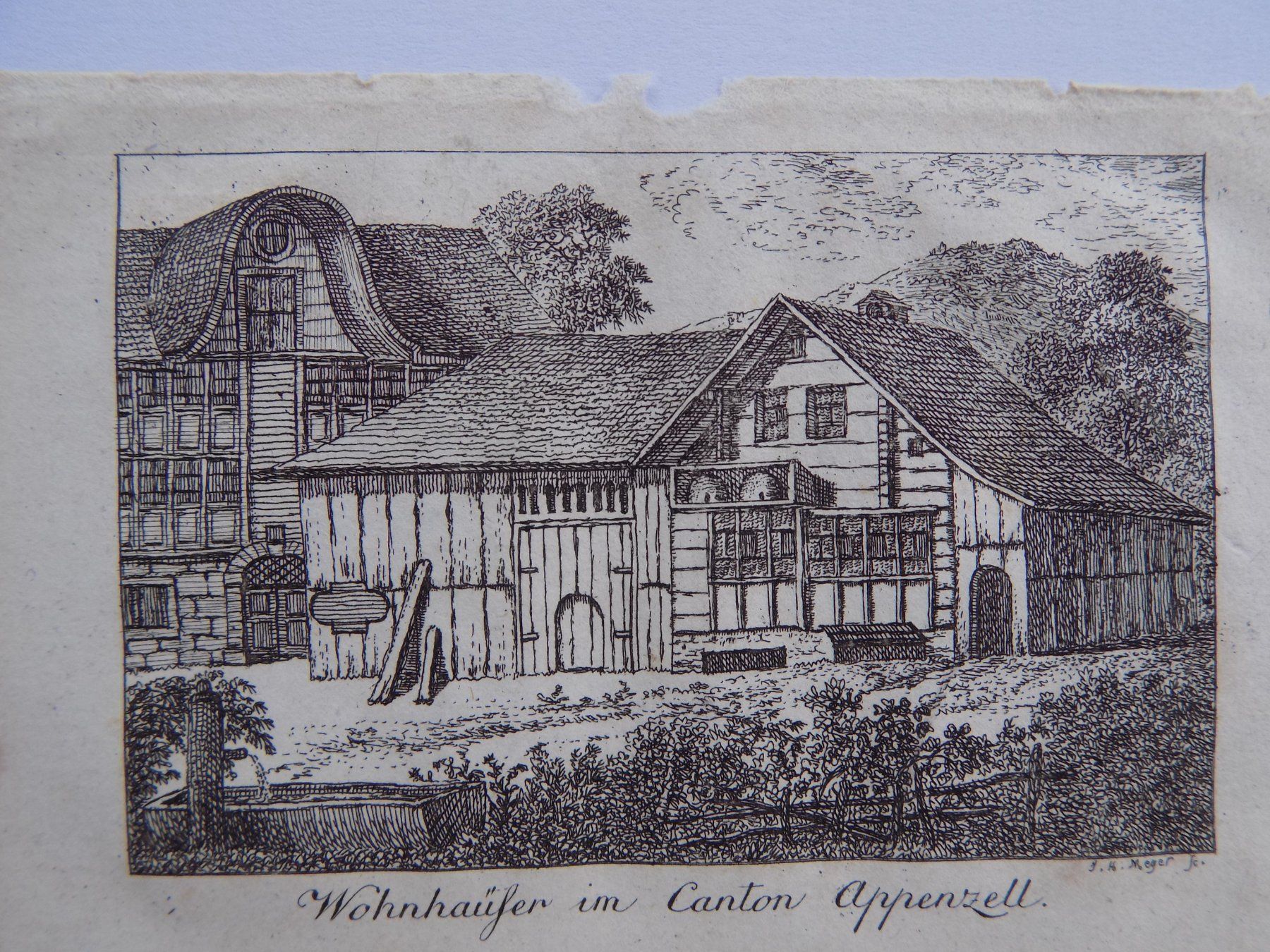 Gravures: Appenzell Wohnhäuser – D'occasion à Risch par Rischli15 5