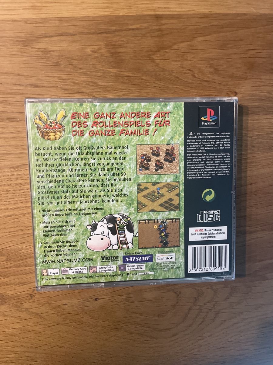 Giochi: Harvest Moon Ps1 – Usato da Hagendorn venduto da masterchieff 1