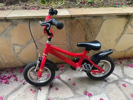 Leopard Kindervelo 12.5 Zoll rot in Top Zustand