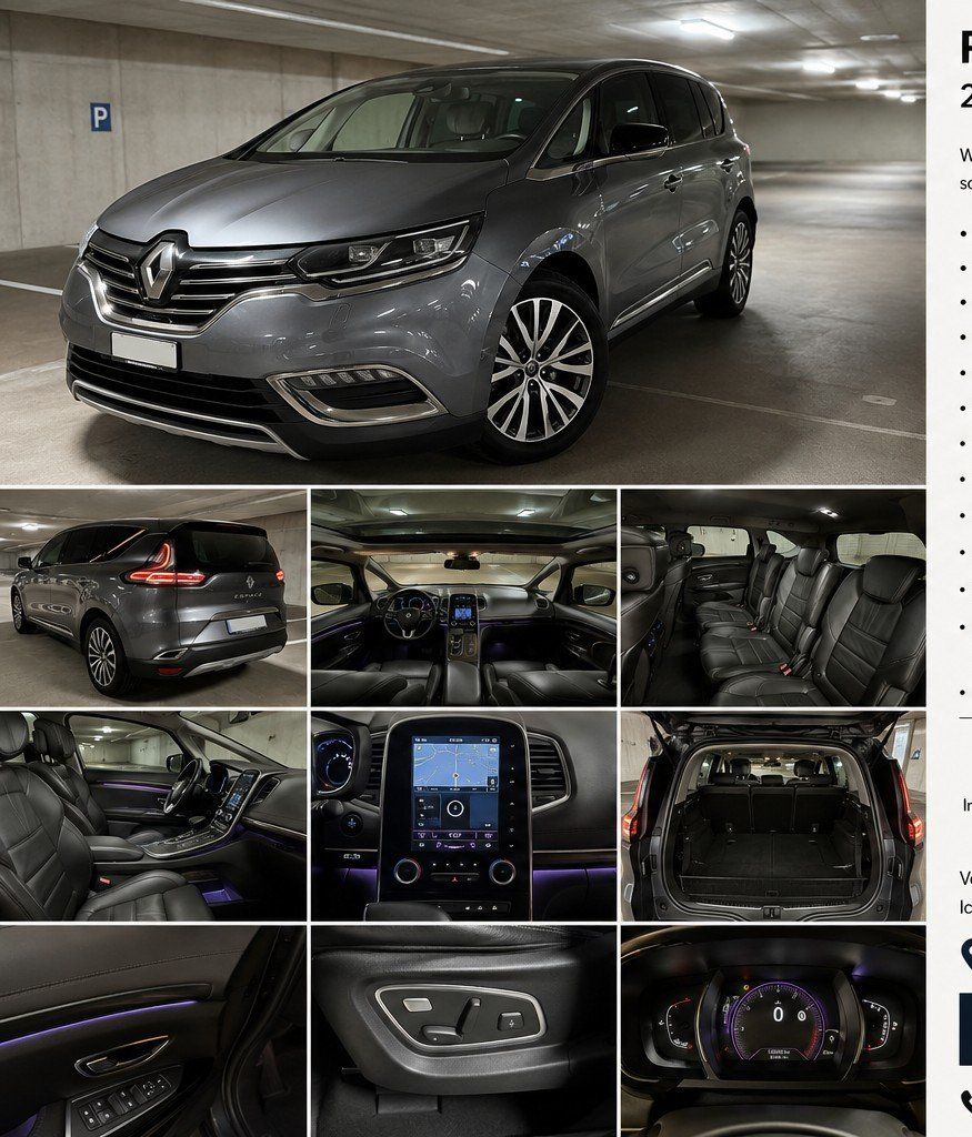 Renault Autos: Renault Espace initiale Paris – Gebraucht aus Cossonay-Ville von jmc_z2nd