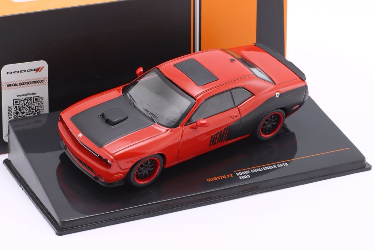 Dodge Modellautos: Dodge Challenger SRT8 (2009) – Neu und originalverpackt aus Flawil von Imperiosud