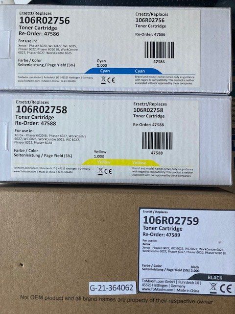 Xerox Cartouches & Toner: Druckerpatronen – Neuf avec emballage d'origine à Wattenwil par Paki7
