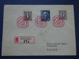 1943 W12 - W13 schöner FDC - SBK2020 500.00