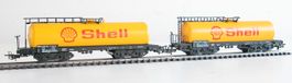 Märklin 2 Kesselwagen der DB Shell Spur H0
