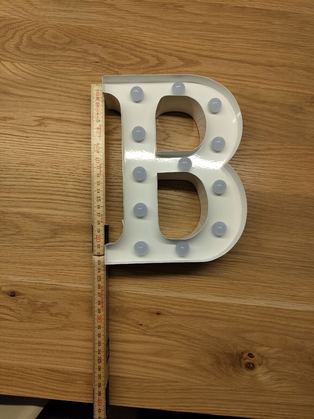 Tutte le decorazioni: Leuchtbuchstabe B – Usato da Teufen AR venduto da tan_yy7z 2