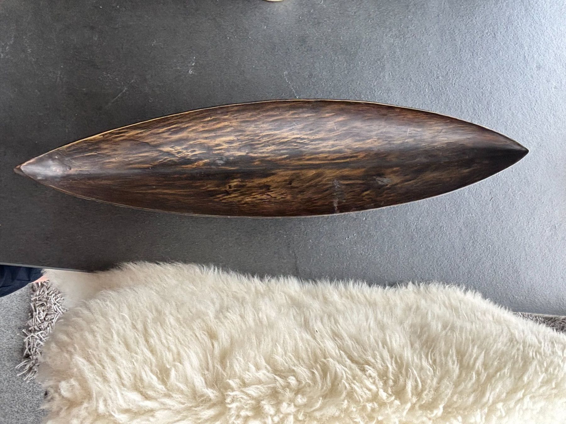 Schalen: Schale Bronze auf Füssen 52 cm lang – Gebraucht aus schmerikon von nicole091 4