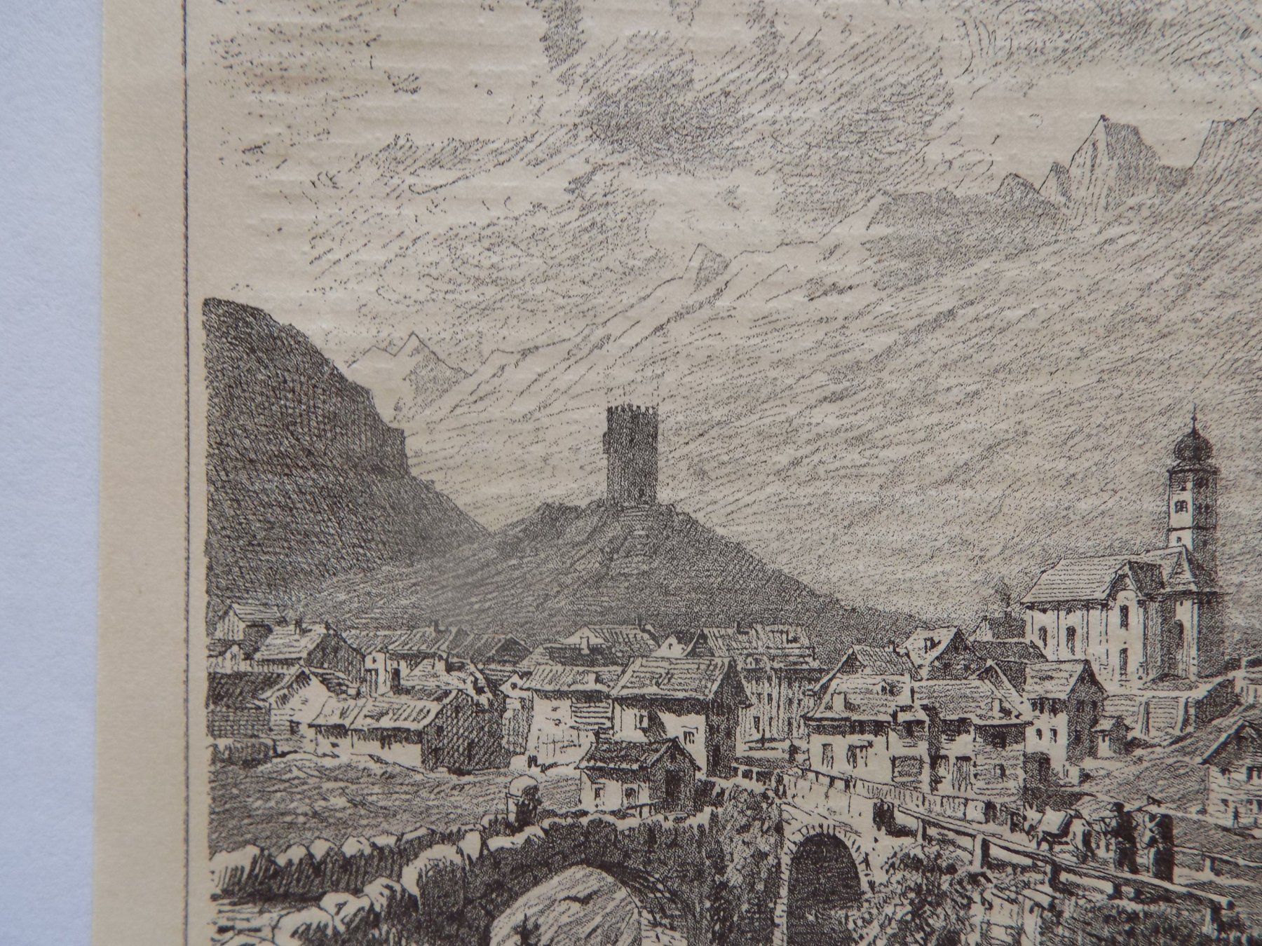 Gravures: Hospenthal – D'occasion à Risch par Antikfee 7