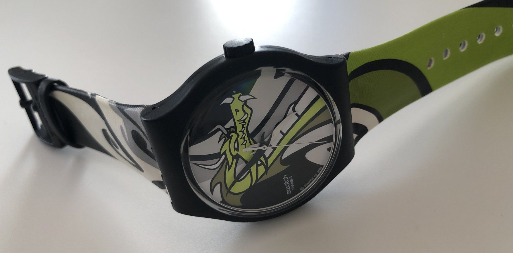 Swatch Orologi: Swatch Gent X-Large "Dragon's Revenge" SUDB112 – Usato da Binningen venduto da Steffisboerse 4