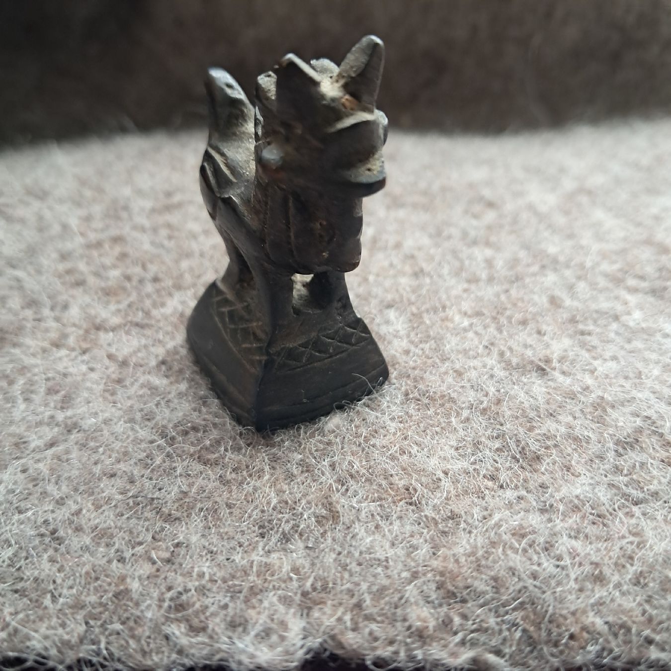 Statuette: Antiker Hahn Metall Figur, Deko  – Usato da Dietikon venduto da una_y6wy 1