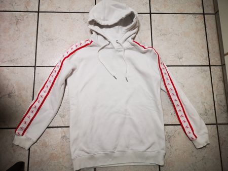 Calvin Klein Jeans Hoodie Gr. XS, weiss, Kaputzenpullover