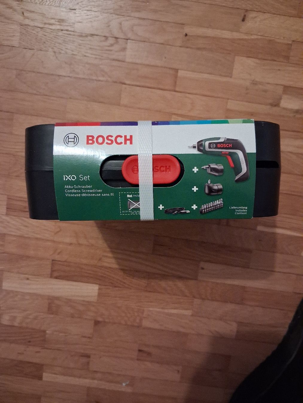 Bosch Tutti gli attrezzi: Avvitatore a batteria Bosch 3.6V con set completo – Nuovo e nell'imballaggio originale da Jona venduto da api_sdn2 2