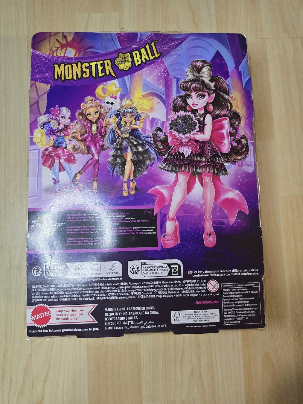 Figuren: Monster High G3 Draculaura – Neu und originalverpackt aus Büsserach von sobis.trade 1