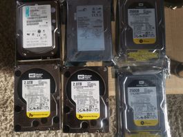Harddisks neu