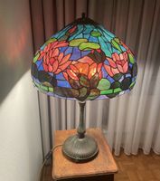 Tischlampe Tiffany Stil "Seerose" 50cm