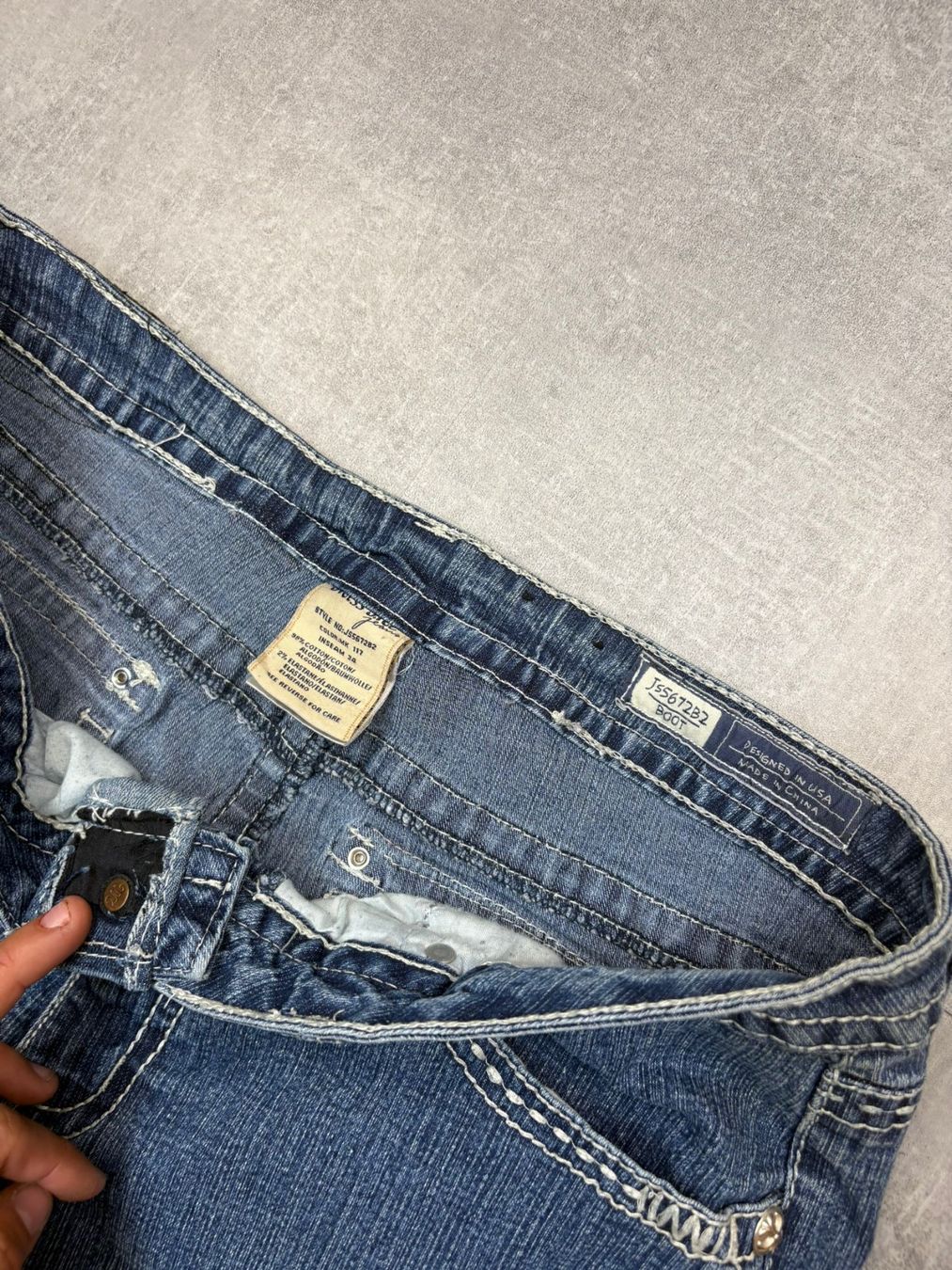 Jeans: Miss Me Bootcut Flared Jeans - Grösse XL/34 – Neuf (Voir description) à Werdenberg par hase.vintage 4