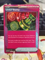 Pokemon Unfair Stamp TWM 165/167 EN