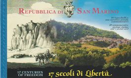 San Marino 20 pièces et 1 carte postale