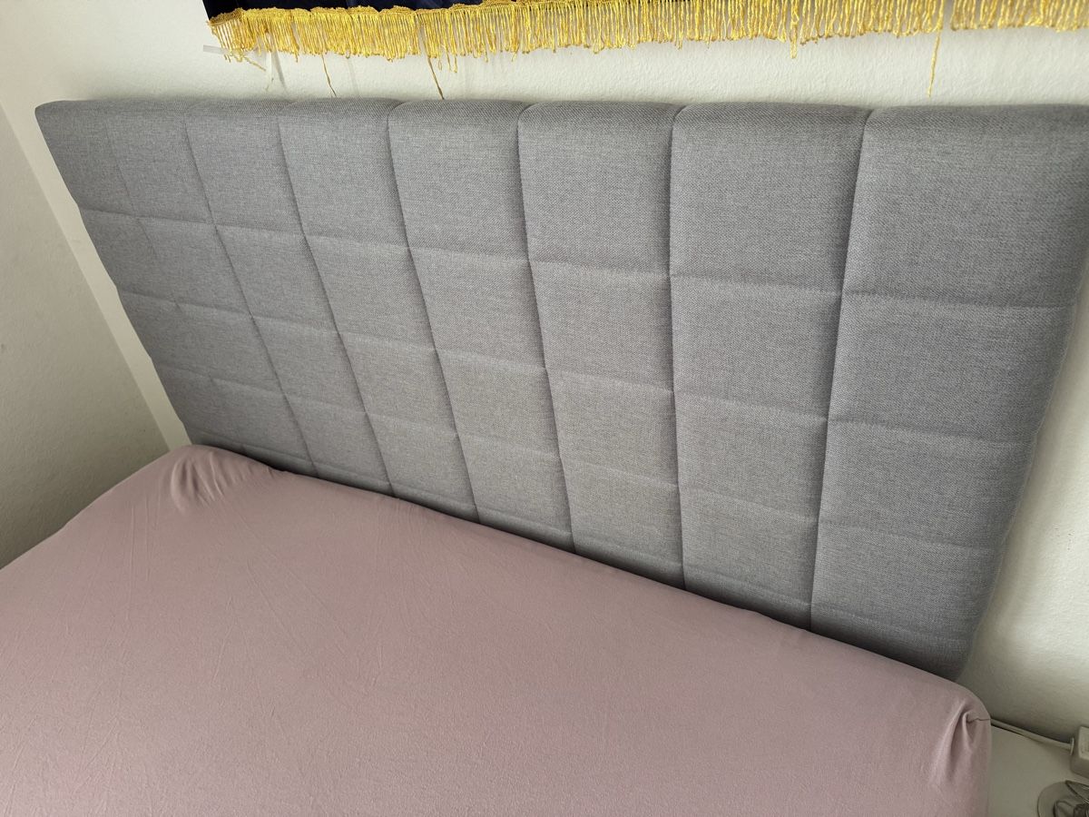 Letti: Boxspringbett grau 140x200cm – Nuovo (secondo la descrizione) da Otelfingen venduto da dal_62r6 1