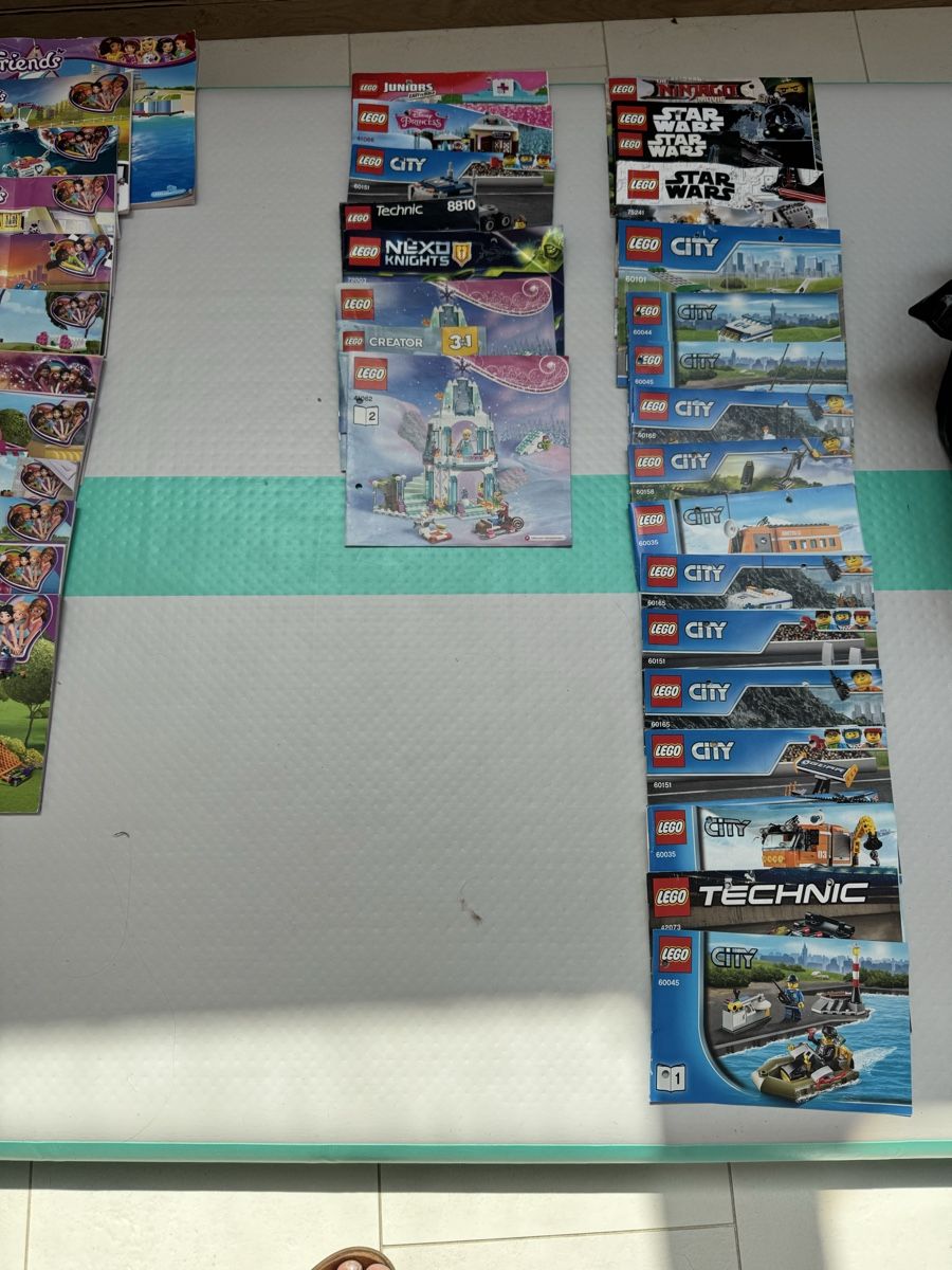 Lego Baukästen: Gros lot de pièces LEGO avec plans – Gebraucht aus Fribourg von Veronique22 2
