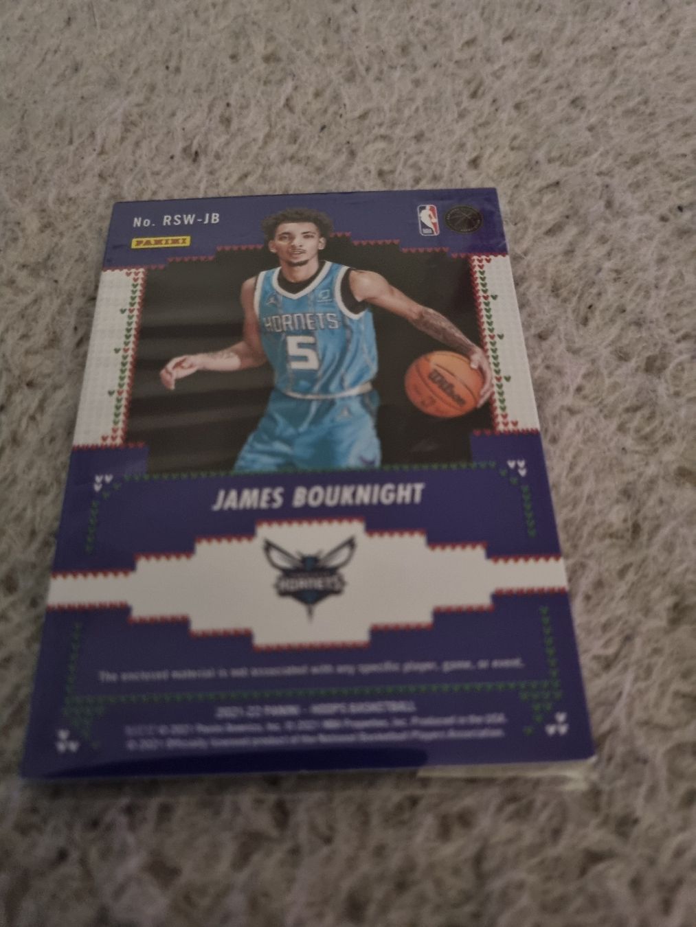 Nba Carte collezionabili: NBA Trading Patch Card James Bouknight – Nuovo (secondo la descrizione) da Oberentfelden venduto da Giants 1