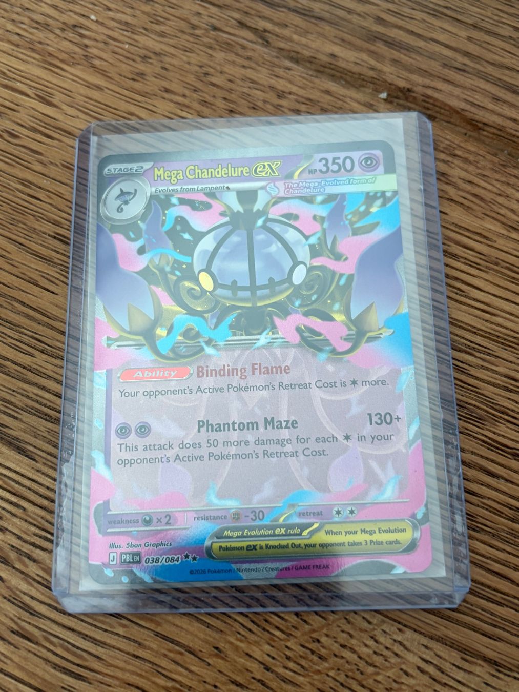 Pokémon Sammelbilder & Trading cards: Pokemon Mega Chandelure ex – Gebraucht aus Aeschi SO von Fran1385 1