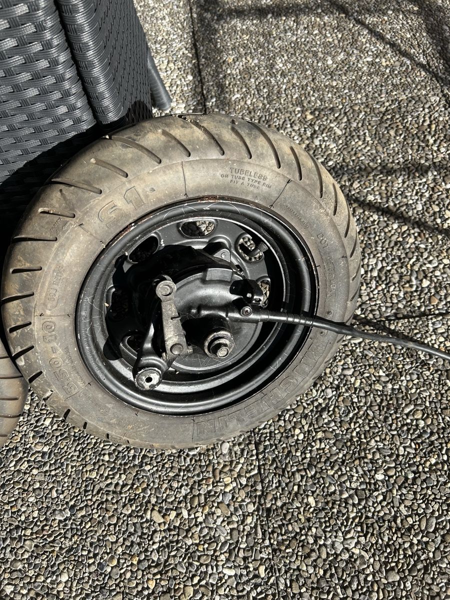 Honda Tutti pezzi di ricambio per scooter: Honda Spacy Hinterrad – Usato da Koppigen venduto da bos_8nbx
