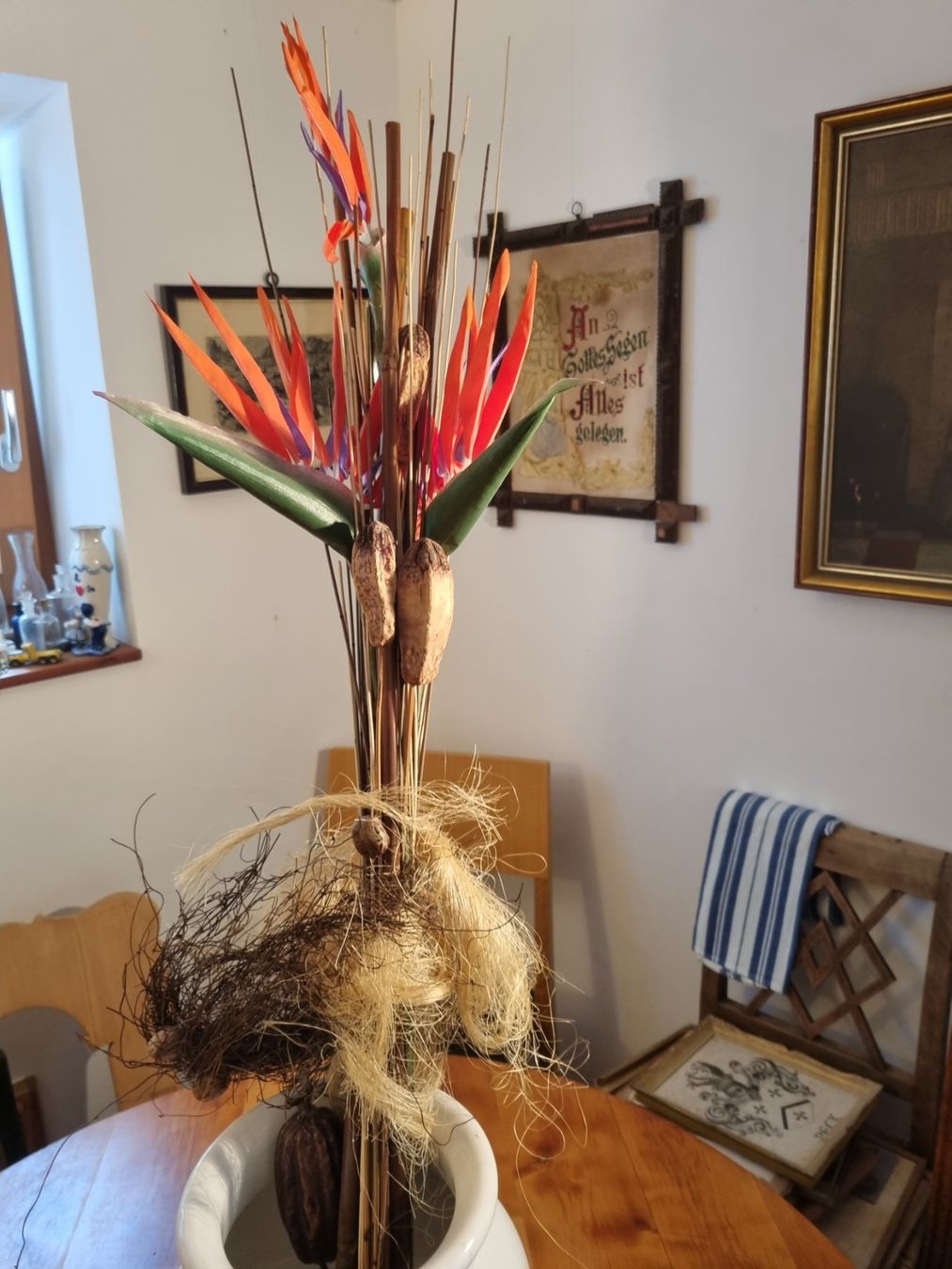 Alle Dekorationen: exotischer Trockenblumen Strauss – Gebraucht aus Fürstenaubruck von PizBeverin2018 4