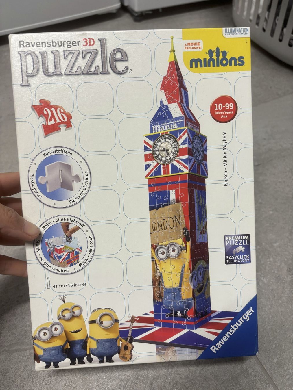 Ravensburger Puzzle: Puzzle 3D Minions – Usato da Salvenach venduto da gwenwywar