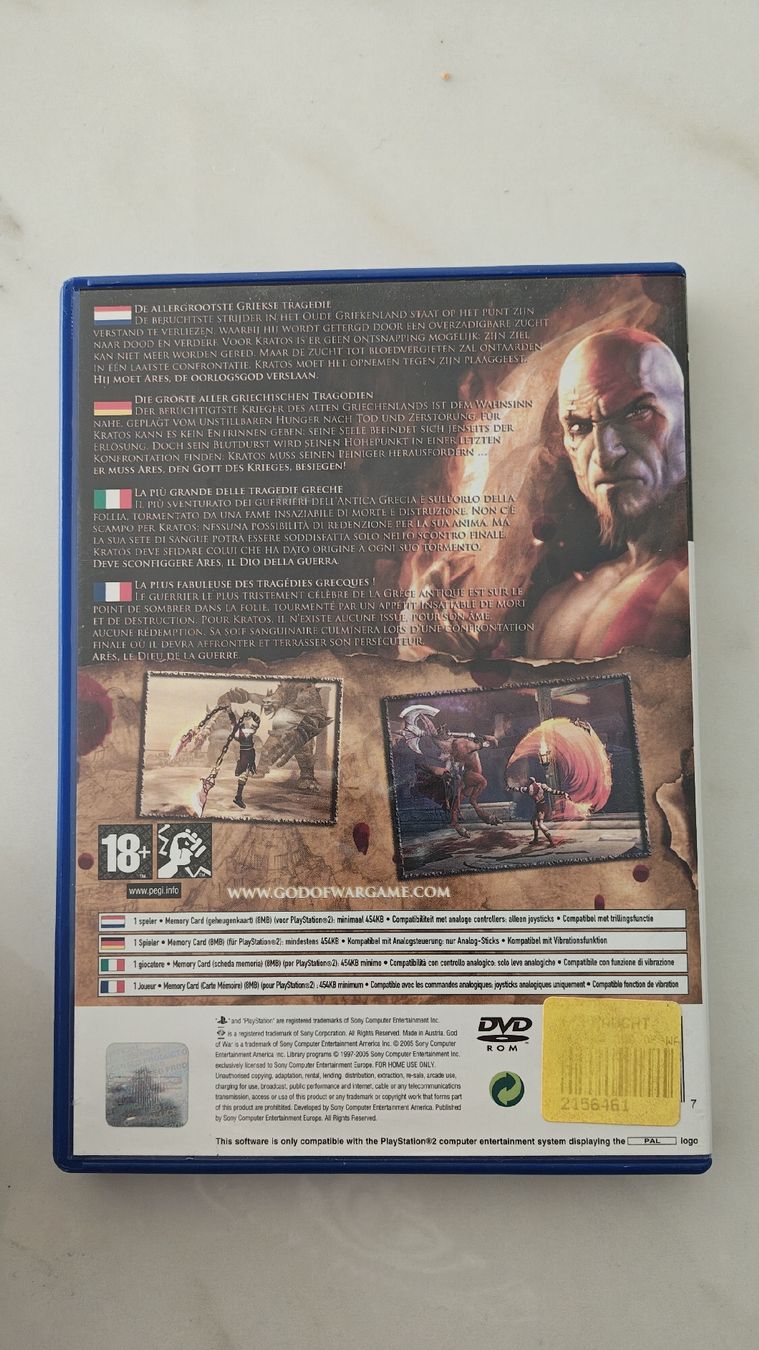 Giochi: God of War - PS2 – Usato da Montagnola venduto da mattbert86 1